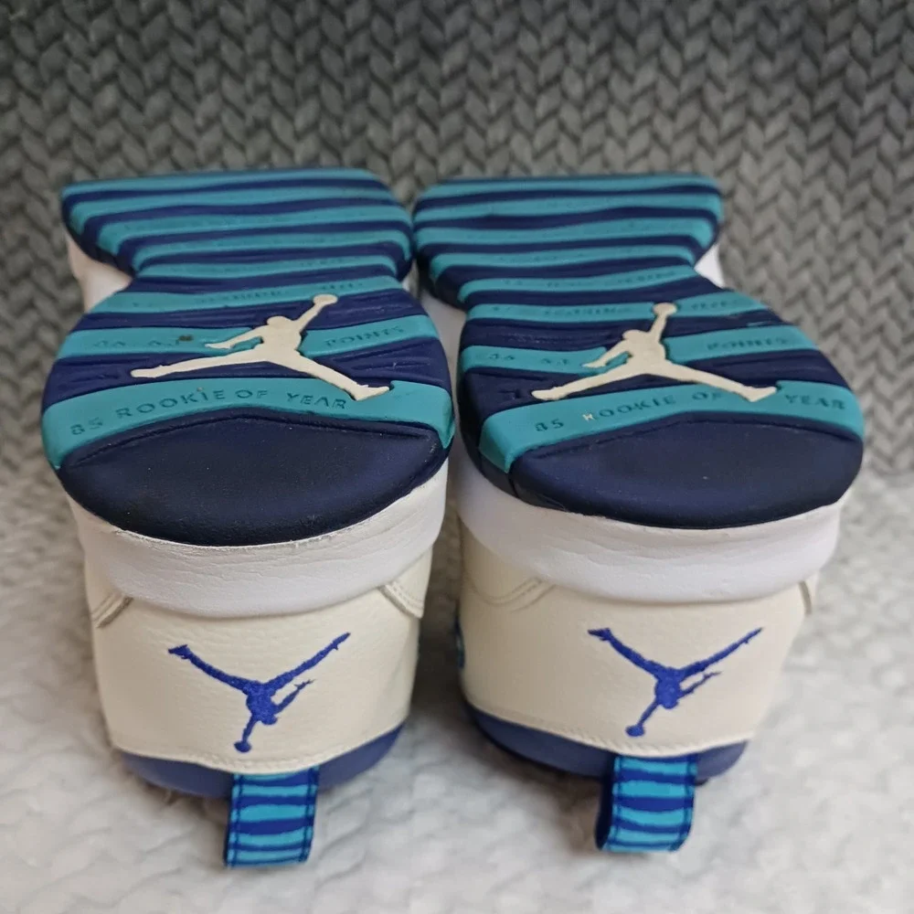 Air Jordan 10 Retro Charlotte Hornets Men's Basketball Sneakers Shoes Size 8.5